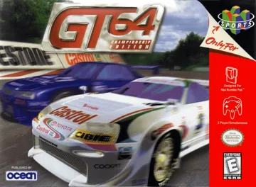 GT 64 - Championship Edition (USA) (Beta) (1998-05-25) box cover front